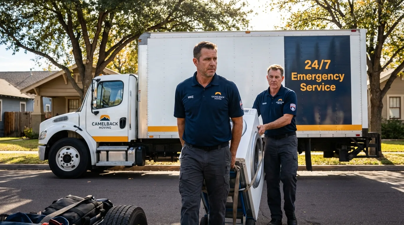 CamelBack Moving crew loading furniture in Palmetto, GA