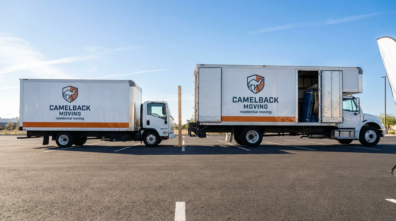 Moving truck size capacity guide in Palmetto